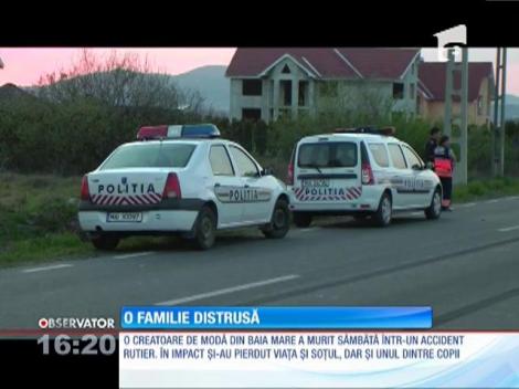 Se zbate între viaţă şi moarte, după ce şi-a pierdut toată familia într-un accident rutier