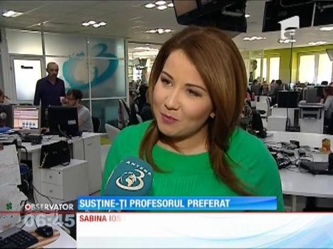 Susţine-ţi profesorul preferat să intre în Liga Profesorilor Excepţionali!