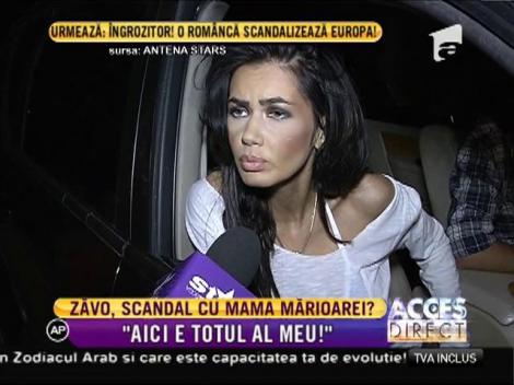 Oana Zăvoranu, scandal cu mama Mărioarei
