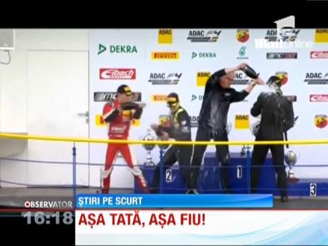 Fiul lui Michael Schumacher a câştigat prima sa cursă de Formula 4