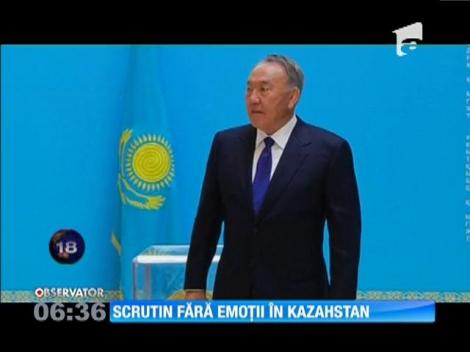 Nursultan Nazarbaev, reales pentru a cincea oară preşedinte al Kazahstanului