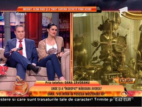 Oana Zăvoranu: "Voi intra joi în posesia moştenirii!"