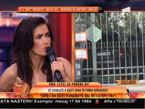 Oana Zăvoranu: "Pe locul cimitirului trebuia să fie o benzinărie!"