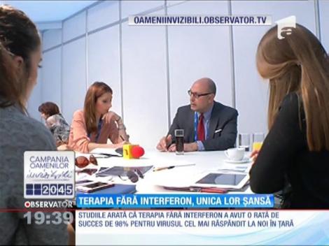 Terapia fără interferon, unică șansă a bolnavilor de hepatita C