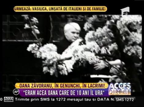 Oana Zăvoranu, în genunchi, în lacrimi!