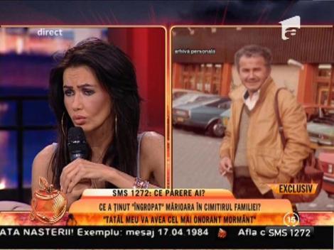 Oana Zăvoranu: "Vreau să-mi aduc taţii unul lângă altul!"