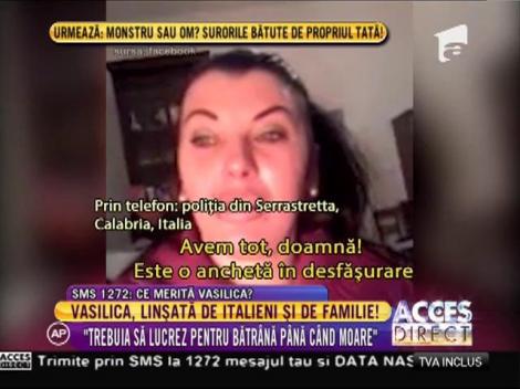 Românca care și-a bătut joc de o bătrână, linșată de italieni și de familie