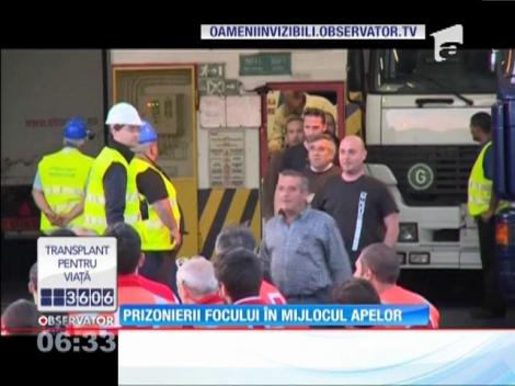 Feribot cuprins de flăcări, în largul Spaniei