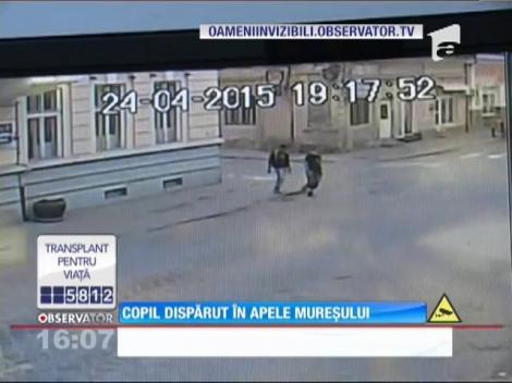 Copil dispărut în râul Mureş