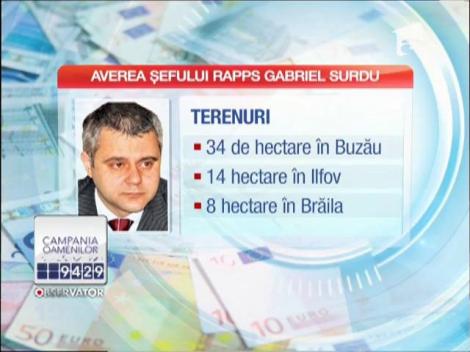 Şeful RA-APPS, Gabriel Surdu, reţinut de procurorii DNA