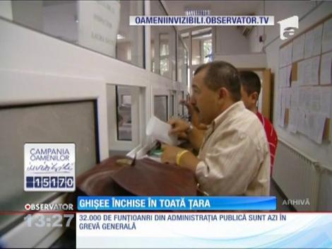 Ghişee închise în toată ţara