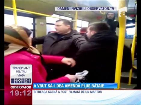 Controlor RATB extrem de agresiv! A vrut să de-a amendă plus bătaie!