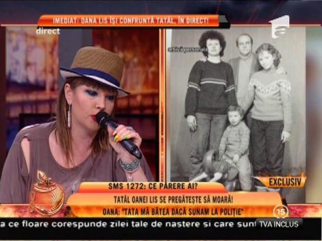 Oana Lis: "Am vrut să mă sinucid din cauza tatălui meu!"