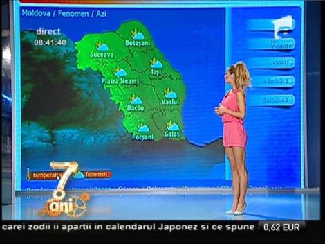 Ploile au pus stăpânire pe toate regiunile, însă în curând soarele ne va încălzi! Vremea cu Flavia Mihăşan