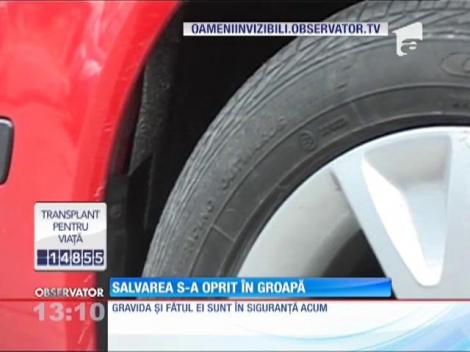 Salvarea s-a oprit în groapă