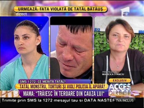 Tatăl bătăuș a violat o prietenă de-a fiicelor lui!