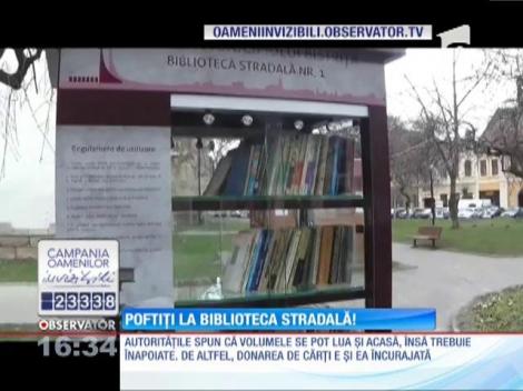Biblioteci stradale pentru locuitorii Bistriţei