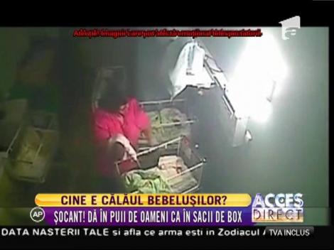 Șocant! Nou-născut bătut de o asistentă, ca un sac de box!