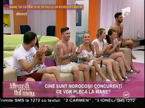 Norocoșii concurenți care pleacă la mare!