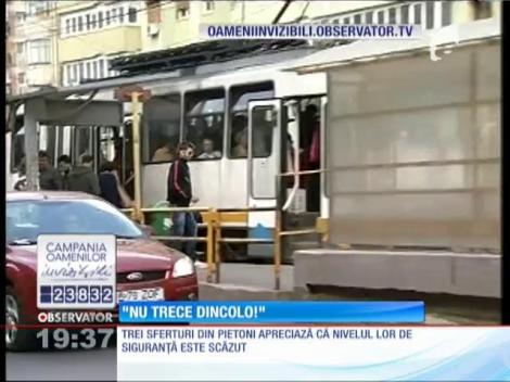 600 de pietoni au murit după ce au trecut neregulamentar strada, în 2014