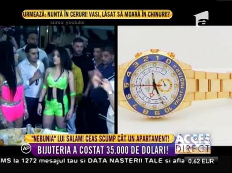 Florin Salam, ceas scump cât un apartament!