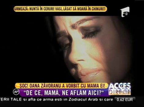 Oana Zăvoranu şi mama ei au vorbit cu ajutorul unui parapsiholog!