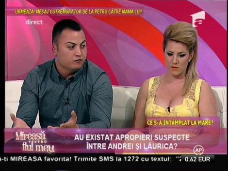 Ipoteză neaşteptată a mătuşii Roxanei: Andrei şi Lăurica au flirtat!