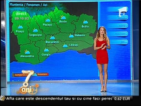 Temperaturile vor continua să crească în perioada următoare! Vremea cu Flavia Mihăşan