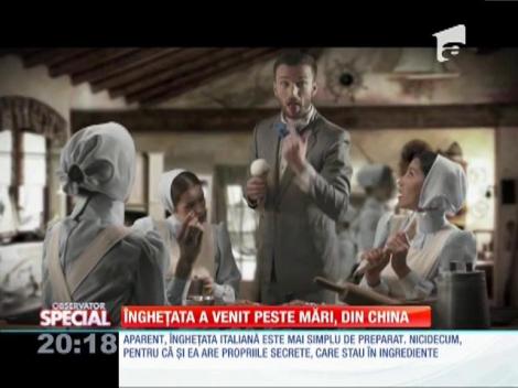 Special! Îngheţata a venit peste mări, din China