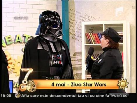 Ziua Star Wars sărbătorită și la ”Neatza”