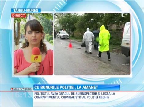 Cu bunurile poliţiei, la amanet