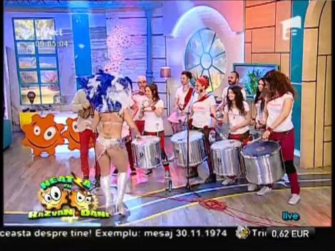 Live! Barbarossa Samba Group și Roxana Chiperi, muzică și dans