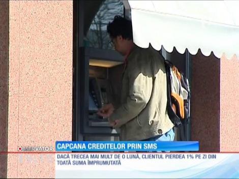 Capcana creditelor prin sms