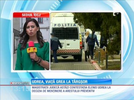 Elena Udrea, viață grea la Penitenciarul Târgşor