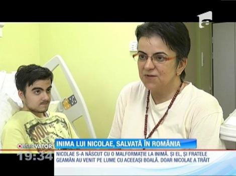 Inima lui Nicolae, salvată în România
