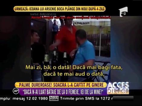 Un bărbat a fost bătut de soacră, după ce a fost găsit la bar!