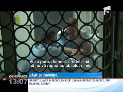 Șofer băut și irascibil