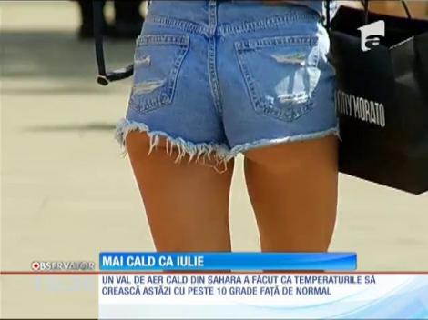 România, în prag de caniculă! S-au atins 33 de grade în termometre!