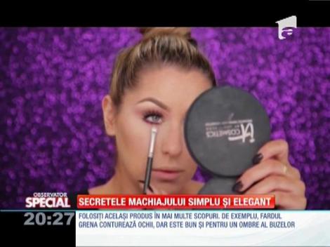 Special! Secretele machiajului simplu și elegant