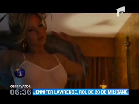 Jennifer Lawrence, rol de 20 de milioane de dolari