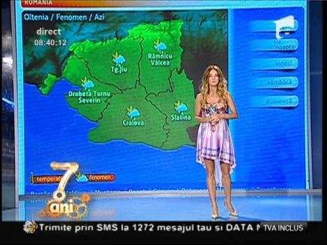 Soarele şi-a luat vacanţă! Se vor înregistra ploi torenţiale! Vremea cu Flavia Mihăşan