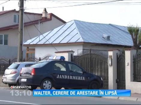 Florian Walter, cerere de arestare în lipsă