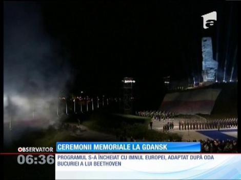 Încheierea celui de-al Doilea Război Mondial, comemorat la Gdansk