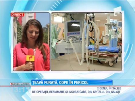 Ţeavă furată, copii în pericol