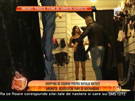 Shopping de coşmar pentru Natalia Mateuţ