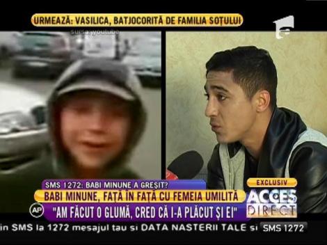 Babi Minune: "Îmi cer scuze pentru glumă mea. Mama a plâns când a văzut imaginile!"