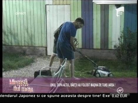 Băieții, probleme în treburile gospodărești