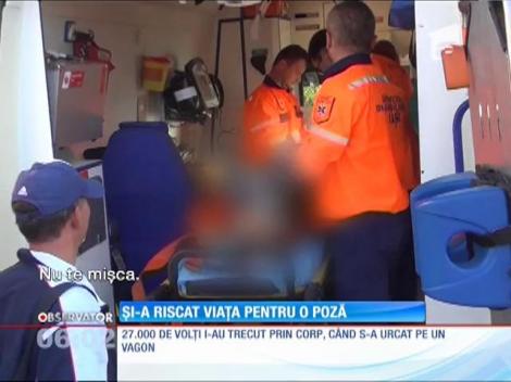 Electrocutată cu 27 de mii de volți pentru o poză!