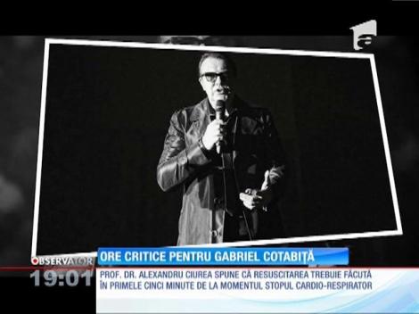 Inima artistului Gabriel Cotabiţă e încă puternică, dar creierul ar putea fi afectat!