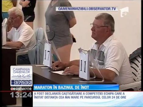 Maraton de 24 de ore de înot, la Brașov